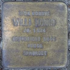 Stolperstein en memoria de Willi Honig