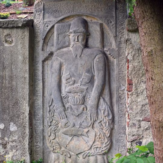 Gravestone in Velichov
