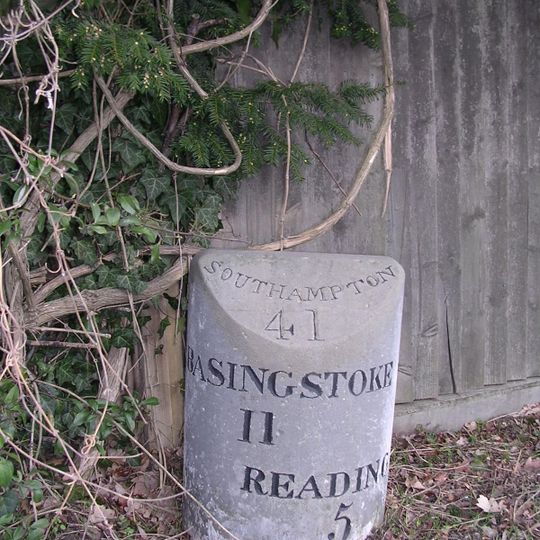 Milestone North North West Of Sheep Bridge