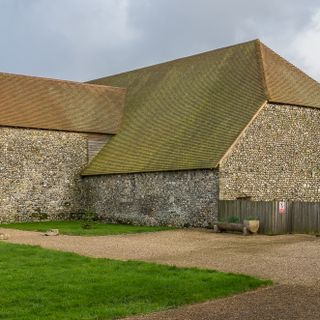 Stone Barn At St Radegund's Abbey Farm, About 65 Metres South Of Well House