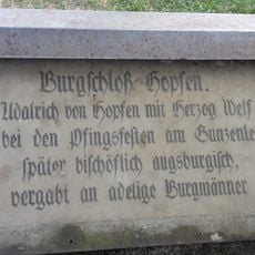 Commemorative plaque