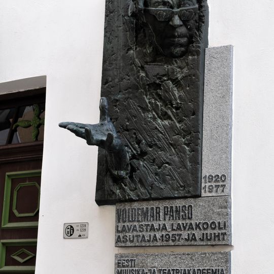 Voldemar Panso relief
