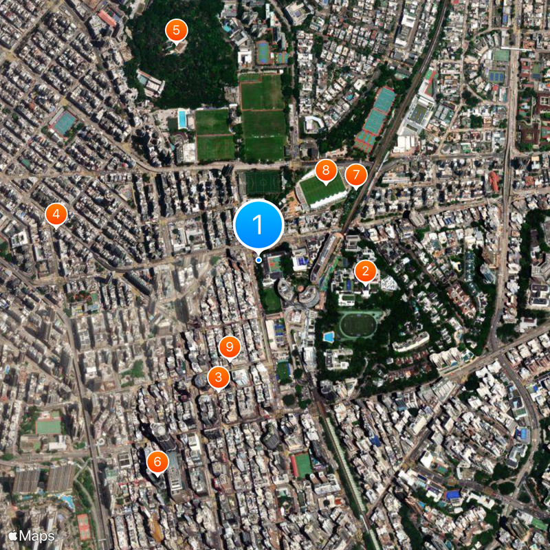Queen Elizabeth School Map