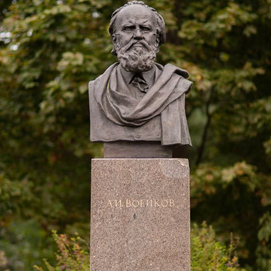Бюст А.И. Воейкова, климатолога и географа