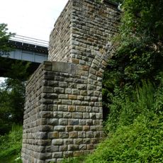 Železniční most přes Stonávku v Albrechticích