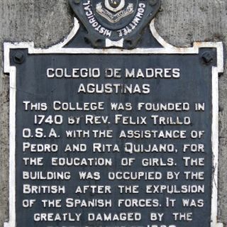 College of the Augustinian Sisters historical marker