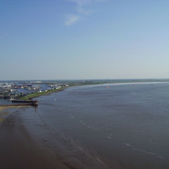 Weser bei Bremerhaven