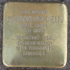 Stolperstein dedicated to Johanna Michaelis