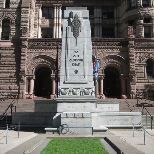 Old City Hall Cenotaph, Toronto