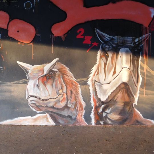 Mural at Vídeňská