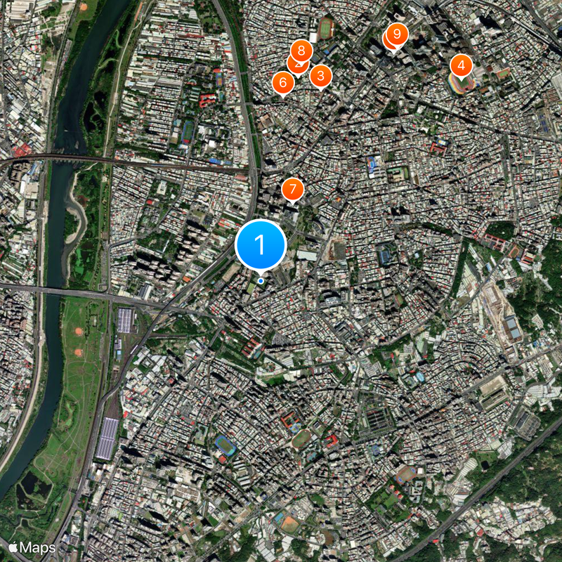 Asia Eastern University of Science and Technology Map