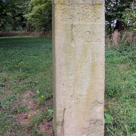Boundary stones between Prussia and Saxony - 62