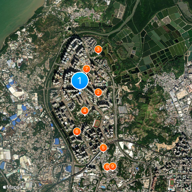 Tin Shui Wai New Town Map