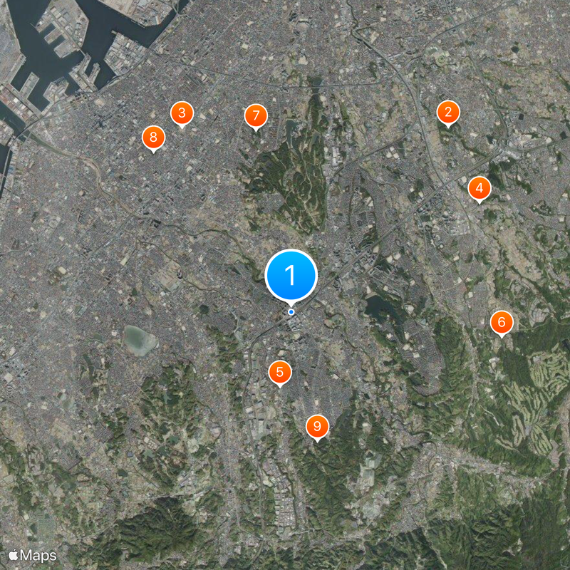 Izumi-Chūō Station Map