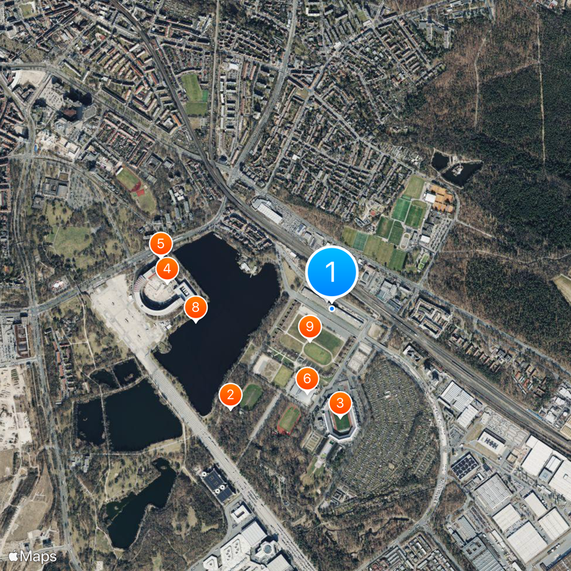 Norisring Map