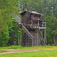 Мельница ветряная – столбовка на ряже (Малые Корелы)