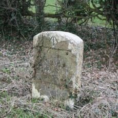 Milestone, Brackley Road; half mile E of Westbury village