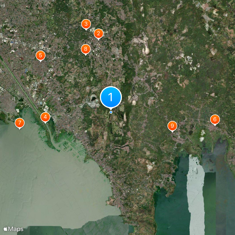 Angono Petroglyphs Mappa