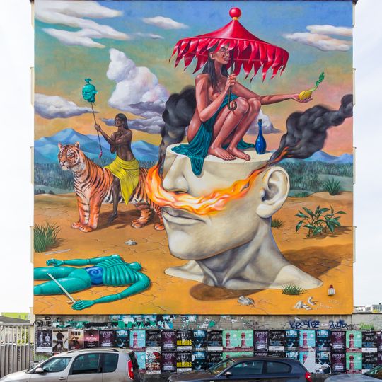 Street Art Mural Matriachy