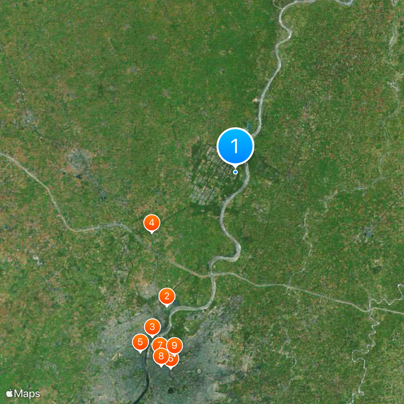 Temple Akshardham Carte