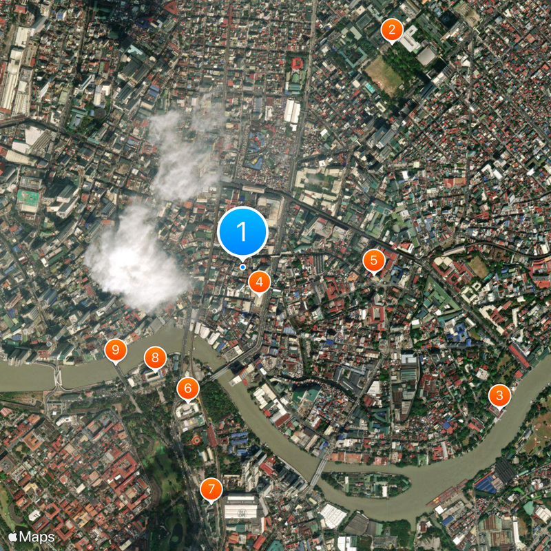 Quiapo Mappa