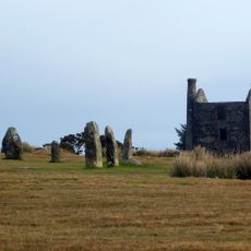 The Hurlers: three stone circles with paired outlying stones