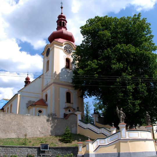 Church of Saint Wenceslaus in Chlum