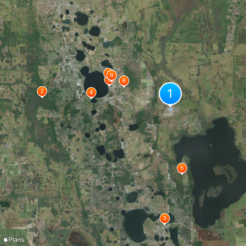 Sebring International Raceway Mapa