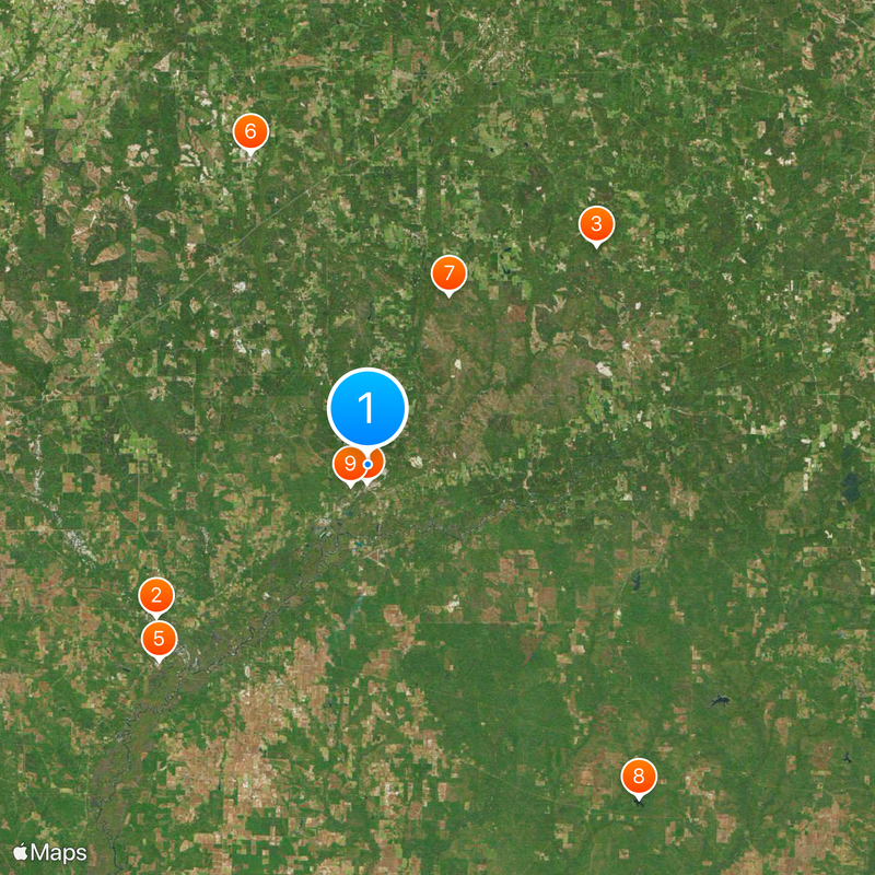 Brewton Map