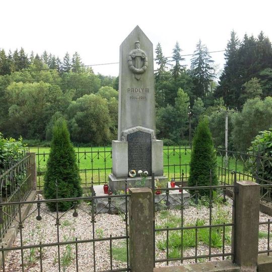 Pomník padlým v 1. světové válce v Bořkově