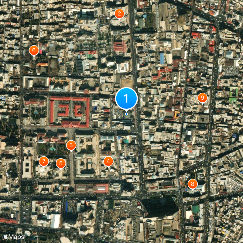 Iranian Crown Jewels Mapa