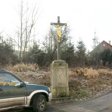 Kříž naproti domu 461 ve Velkém Šenově