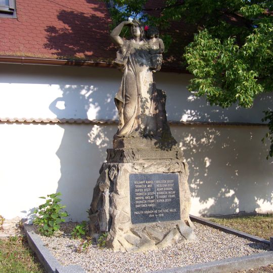 Pomník padlým v Jalovém Dvoře v Praze