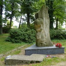 Monument to 1945 liberation in Holičky