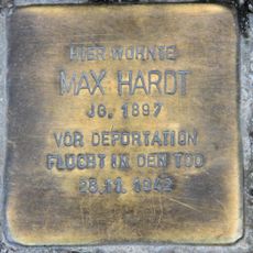 Stolperstein für Max Hardt