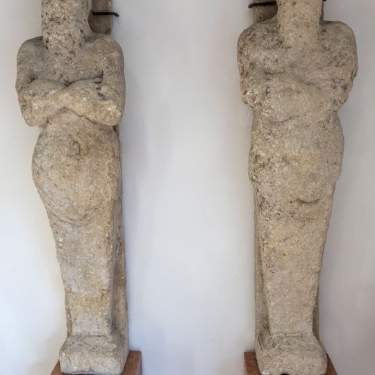 Caryatids from the Public Library