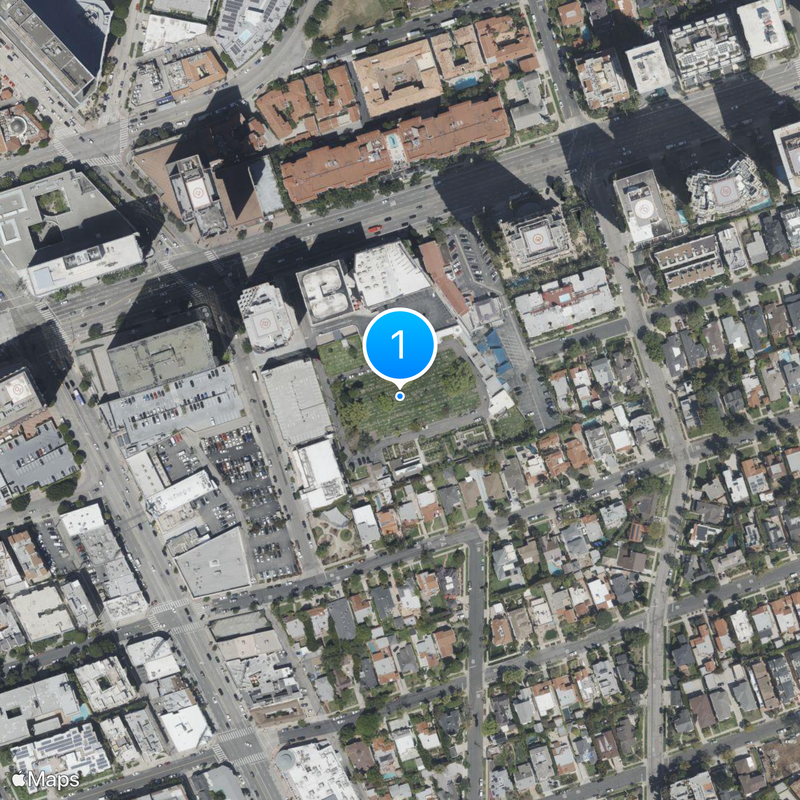 Westwood Village Memorial Park Cemetery Map