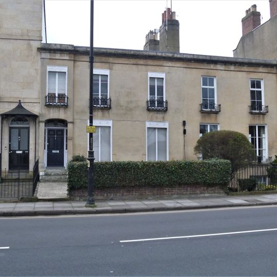 Numbers 73 And 75 And Attached Area Railings To Right