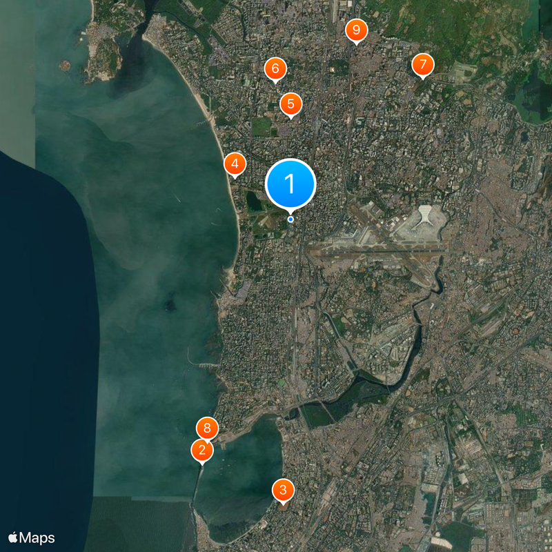 Nanavati Max Super Speciality Hospital Map