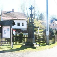 Kříž v ulici K Rybníku v Horní Poustevně