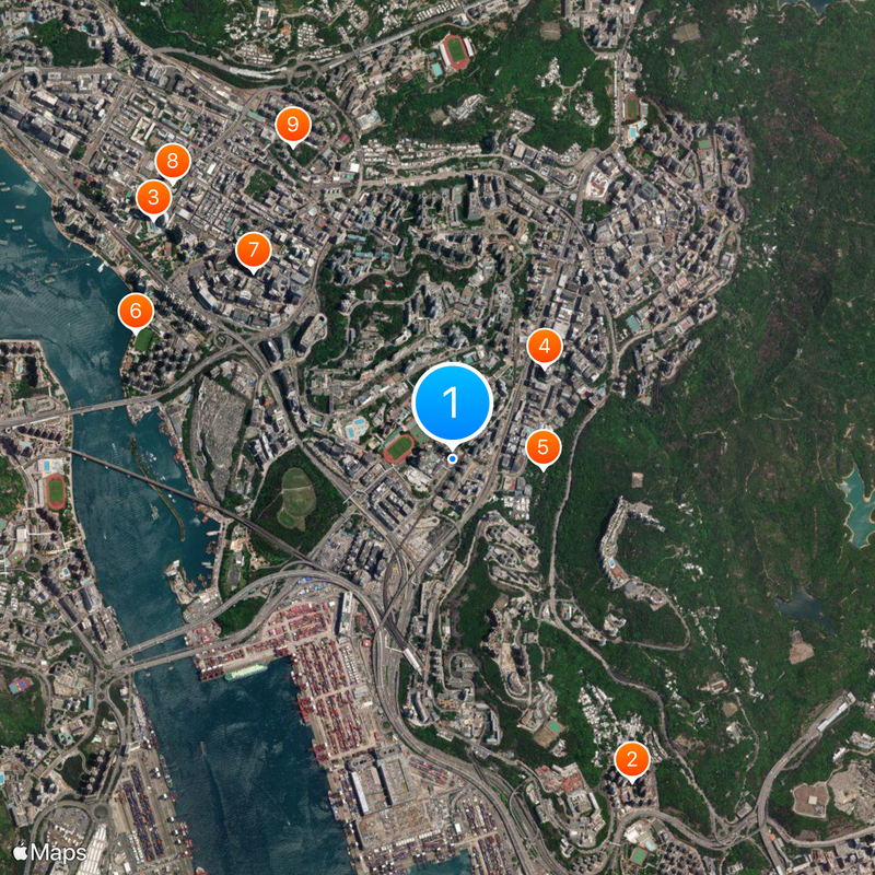 Kwai Chung Plaza Map