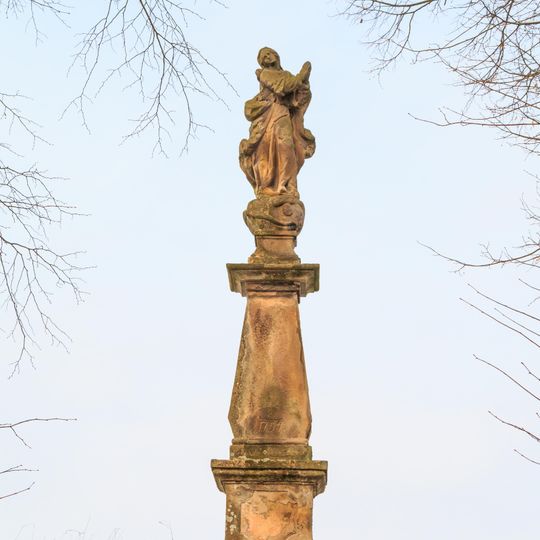Maria column in Střevač