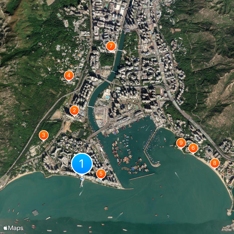 Tuen Mun Ferry Pier Map