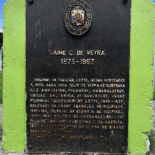 Jaime C. de Veyra historical marker