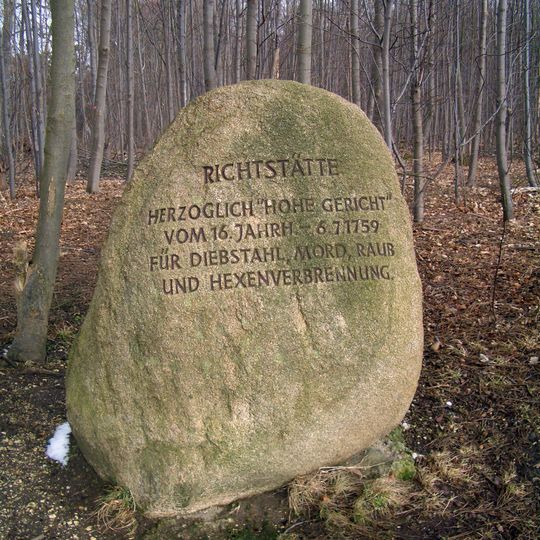 Hohes Gericht am Lechlumer Holz