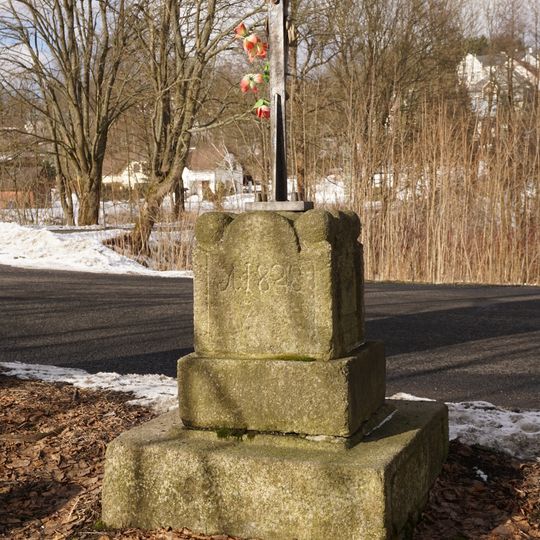 Wayside cross in Jelení Kout