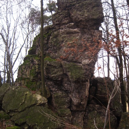 Bílá skála u Srbské