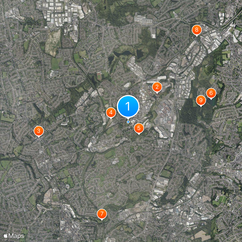 Brierley Hill Map