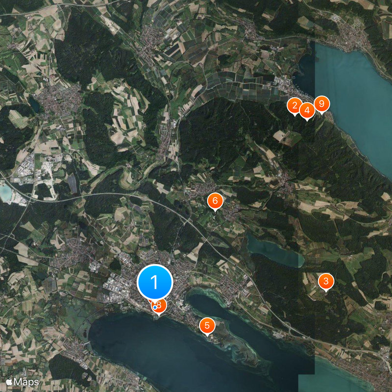 Radolfzell am Bodensee Carte