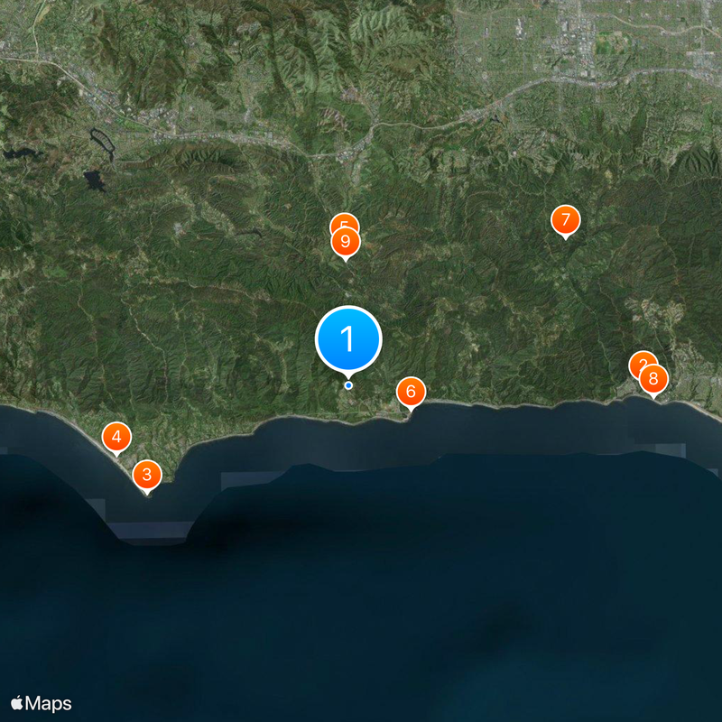 Pepperdine University School of Law Map